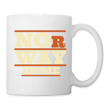 NoR Way Home - Tasse - Weiß - Rechts