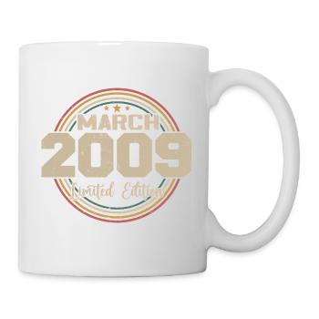 Awesome Since March 2009 Birthday 2009 Gift - Mug - white - Right