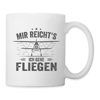 J’en ai assez, je vais m’envoler - Mug blanc - blanc - Droite