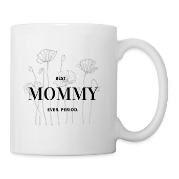 Meilleure chemise à fleurs de maman - Mug blanc - blanc - Droite
