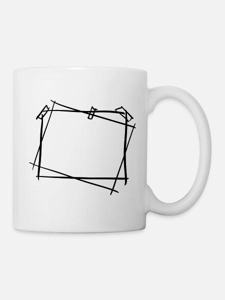Cadres photo / Cadres photo pour de beaux souvenirs - Mug blanc - blanc
