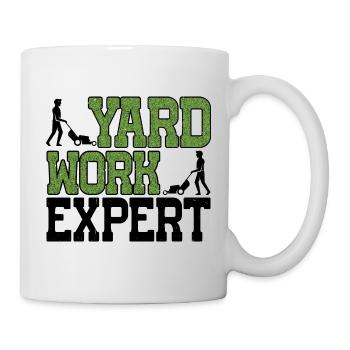Yard Work Expert 22 - Mug - white - Right