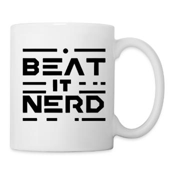 Beat it Nerd 16 - Tasse - Weiß - Rechts