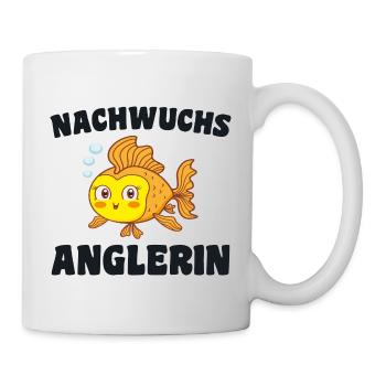 Offspring Angler Fishing Baby Birth Fish Fish - Mug - white - Right