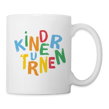 Kinderturnen - Tasse - Weiß - Rechts