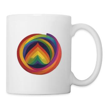 liebes Herz - Tasse - Weiß - Rechts