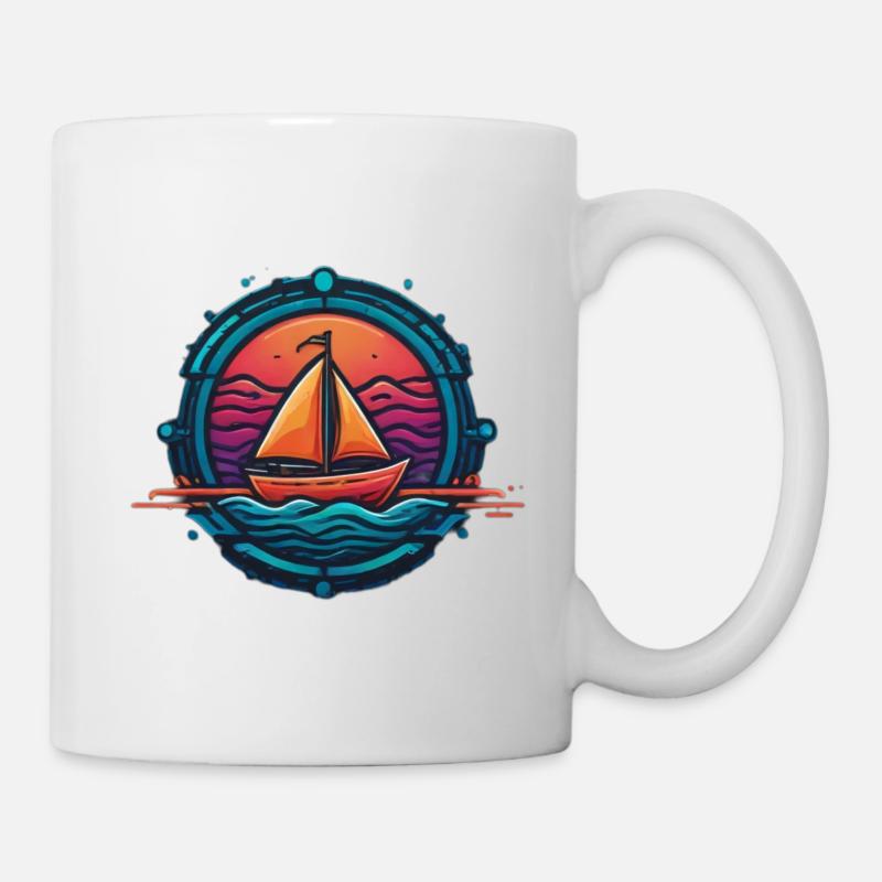 Mettre les voiles - Mug blanc - blanc