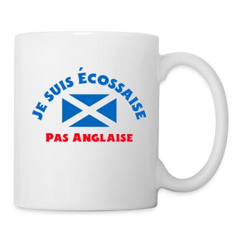 I'm Scottish not English (F)design - Mug - white - Right