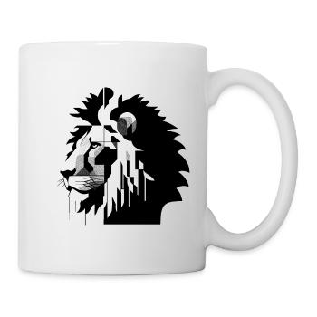 Geometric Lion - Mug - white - Right
