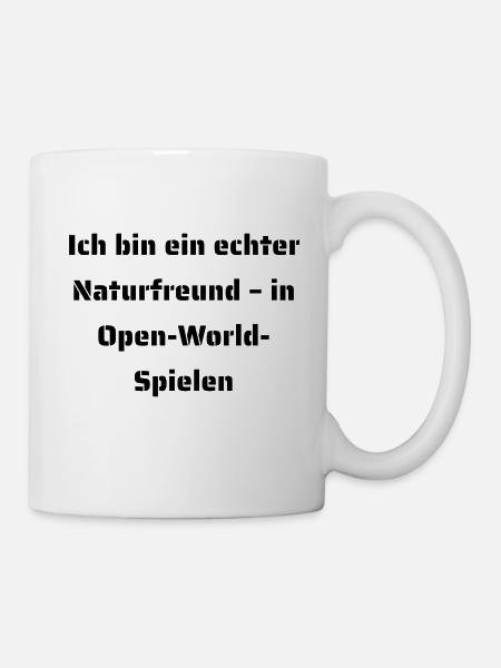 Typisch-Gamer - Tasse - Weiß
