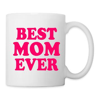 Best mom ever - Mug - white - Right