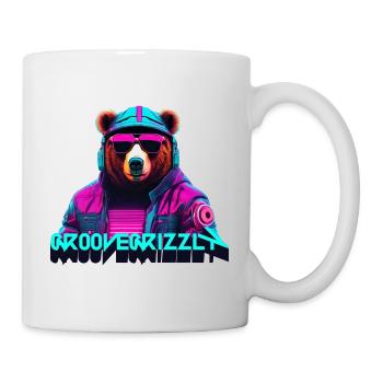 Groovegrizzly - Mug - white - Right