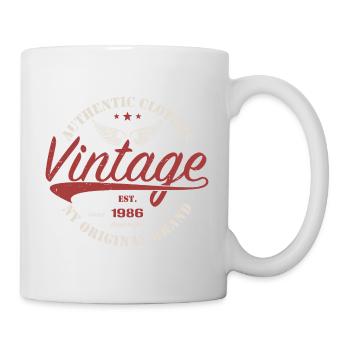Vintage 1986 Retro 1986 Birthday Gift 1986 - Mug - white - Right