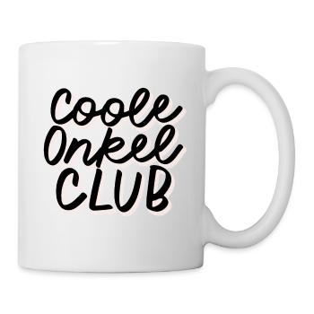 Coole Onkel Club Rosa - Tasse - Weiß - Rechts