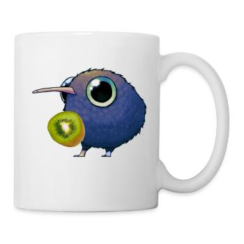 kiwi The Beast - Tasse - Weiß - Rechts