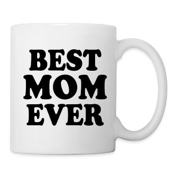 Best mom ever - Mug - white - Right