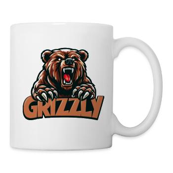 L’équipe des grizzlis - Mug blanc - blanc - Droite