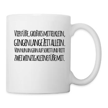 Babysprüche - Tasse - Weiß - Rechts