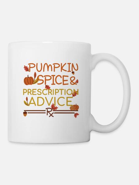 Apotheke Thanksgiving Pumpkin Spice - Tasse - Weiß