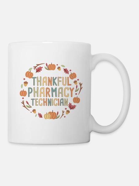 Pharmacy technician Thanksgiving - Tasse - Weiß
