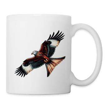 Red Kite Bird of Prey Milvus Milvus - Mug - white - Right