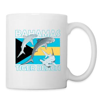 Tiger Beach Bahamas - Mug - white - Right