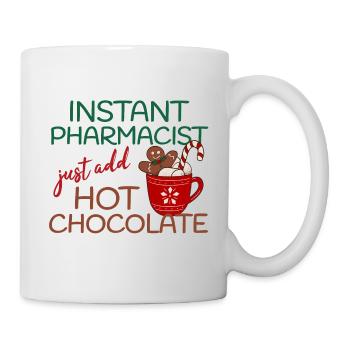 Instant Pharmacist Hot Chocolate Christmas - Mug - white - Right