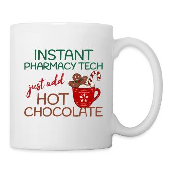 Instant Pharmacy tech hot Chocolate Weihnachten - Tasse - Weiß - Rechts