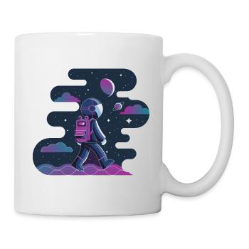 Himmlischer Wanderer - Tasse - Weiß - Rechts