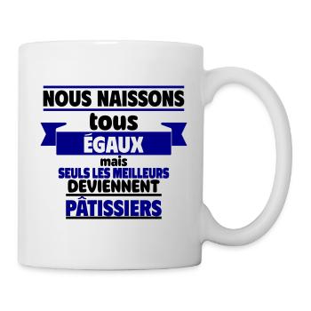 Les meilleurs pâtissiers - Mug blanc - blanc - Droite