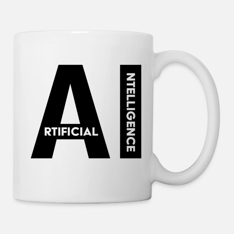 Intelligence artificielle - Mug blanc - blanc