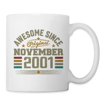 November 2001 Birthday Gift | November 2001 - Mug - white - Right