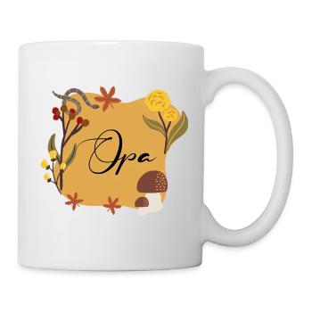 Opa Design - Tasse - Weiß - Rechts