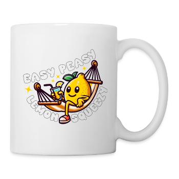 EASY PEASY ZITRONENPRESSE - Tasse - Weiß - Rechts