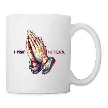 🙏 Prayer of Healing 🙏 - Mug - white - Right
