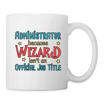 Admin Wizard Administrator - Mug - white - Right