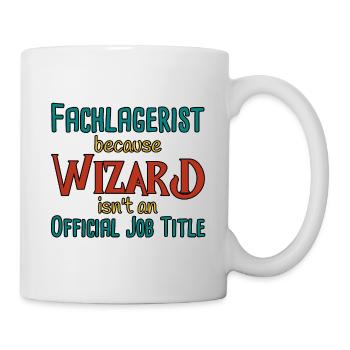 Fachlagerist Wizard - Tasse - Weiß - Rechts