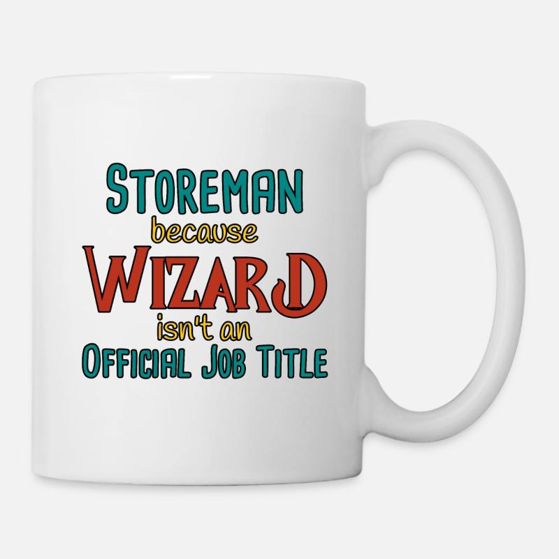 Storeman Wizard - Tasse - Weiß