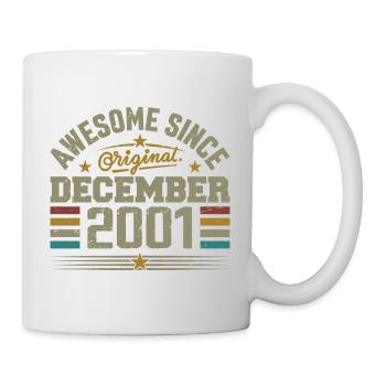 December 2001 - December 2001 Anniversary Gift - Mug - white - Right