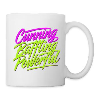 Cunning Baffling Powerful 10 - Tasse - Weiß - Rechts