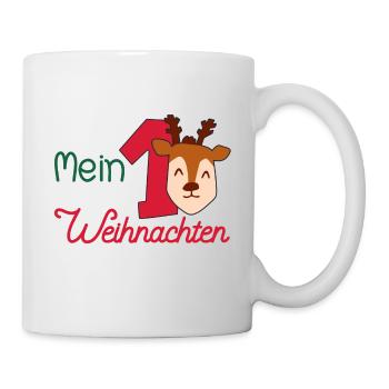 Mon premier bébé de Noël 1. Noël - Mug blanc - blanc - Droite