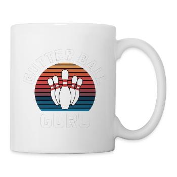 Gutter Ball Guru 15 - Tasse - Weiß - Rechts