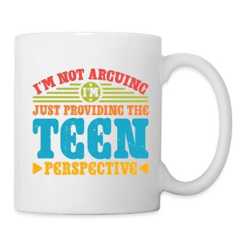 I'm Just Providing The Teen Perspective 2 - Tasse - Weiß - Rechts