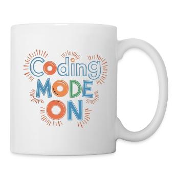 Coding Mode On 15 - Tasse - Weiß - Rechts