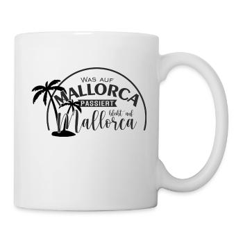 Mallorca - Tasse - Weiß - Rechts