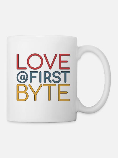 Data Science Scrum Team first byte Agile Admin - Tasse - Weiß