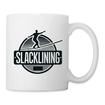 Slackline Slacklife Slacklining - Balance-Profi - Mug - white - Right
