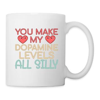 Pharmacy Valentine's Day Dopamine Levels - Mug - white - Right