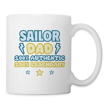 Sailing Dad, Father's Day Gift - Mug - white - Right