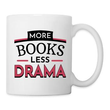 Plus de livres - Mug blanc - blanc - Droite